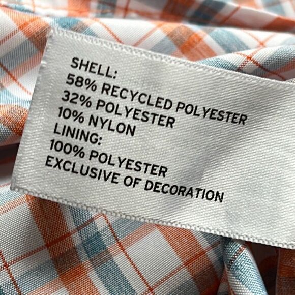 Alaskan Hard Gear Short Sleeve Button Front Mens L Tall - Picture 9 of 9